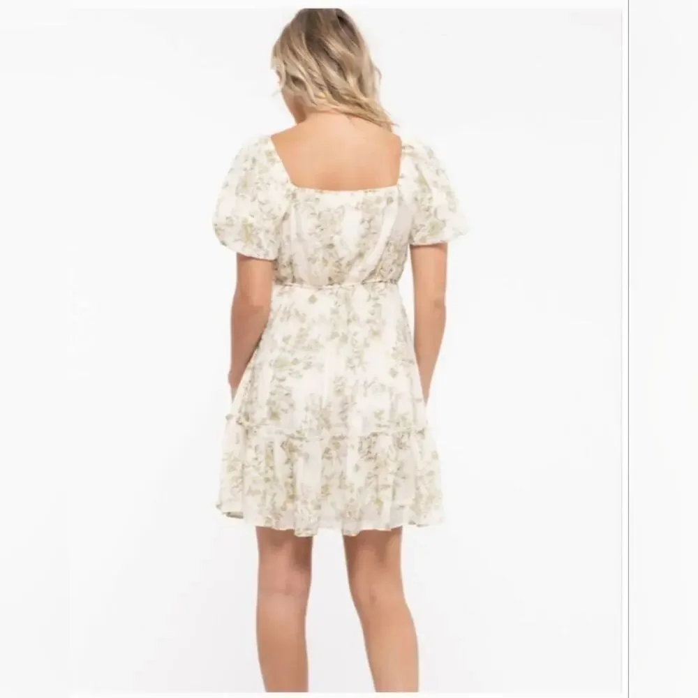 Blu Pepper Blu Pepper Floral Print Dress size L